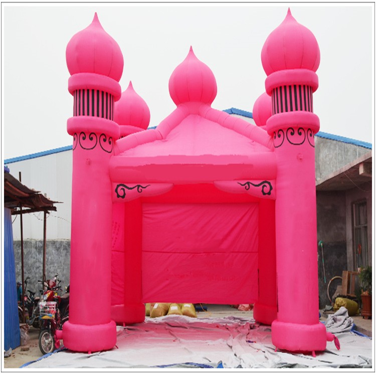 蚌山粉色帐篷